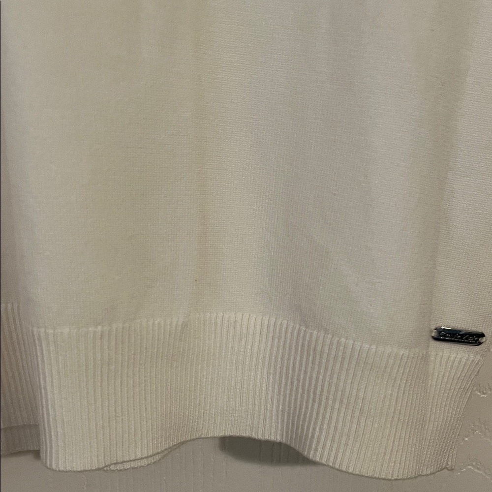 Calvin Klein Cream or Burgundy Soft Turtleneck Sweaters Large New - Picture 5 of 16